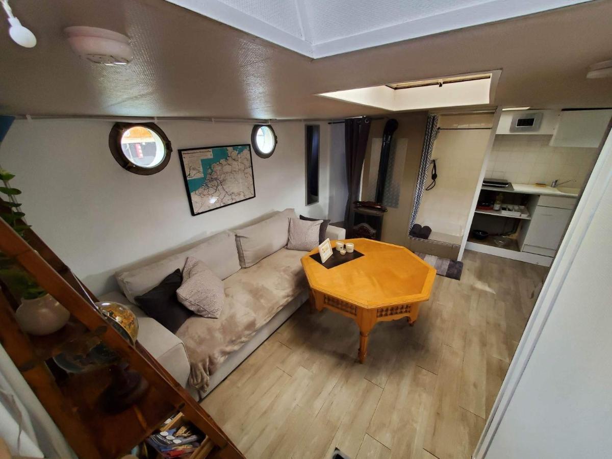 Peniche "Louise Michel" Sejournez Dans L'Appartement Du Capitaine, Offrez Vous Une Experience Inoubliable Au Fil De L'Eau Douai Eksteriør billede